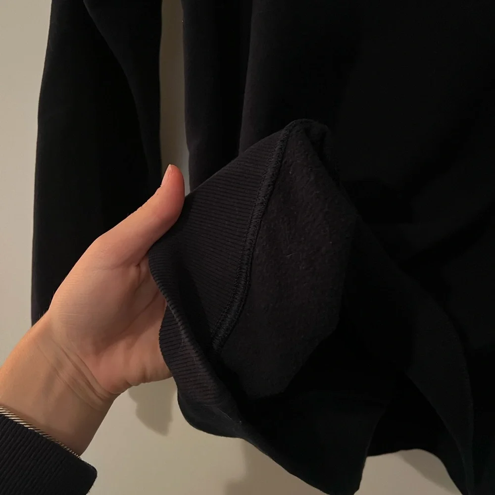 LULULEMON All Yours navy mock neck fleece sweatshirt - Picture 8 of 8